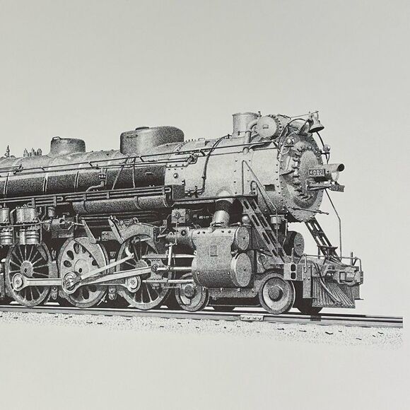 CB&A | Chicago, Burlington & Quincy Railroad #4002 Train Prints - Picture 3 of 5